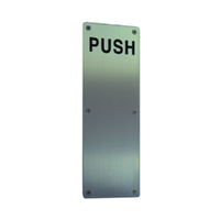 Emro Door Push Plate C12223 Stainless Steel 300x100x1.5mm
