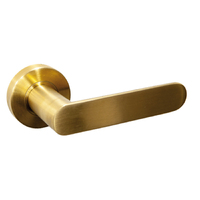 Hafele Seacliff Door Lever Handle on Round Rose - Available in Passage and Privacy Set