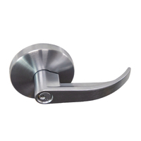 Restocking Soon: ETA Early June -Hafele KNL Disabled Compliant Passage Lever Set Satin Chrome 70mm BS 911.83.724