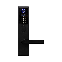 Hafele Genesis Keyless Digital Entrance Smart Lock Black DL8800 912.20.780