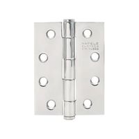 Hafele Butt Hinge Fixed Pin Stainless Steel - Available in Various Sizes