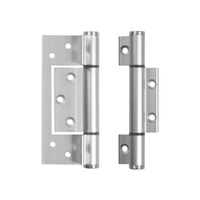 Hafele Heavy Duty Non Mortice Door Hinge Fast Fix Clear Anodised 926.89.009
