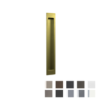 Halliday & Baillie Offset Flush Pull - Available in Various Finishes