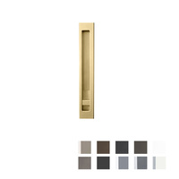 Halliday & Baillie 1480 Pivot Door Privacy Set Flush Pull with Snib and Indicator - Available in Various Finishes