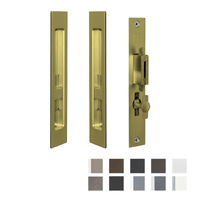 Halliday & Baillie Pivot Door Set Flush Pull Snib Both Sides 1484 - Available in Various Finishes