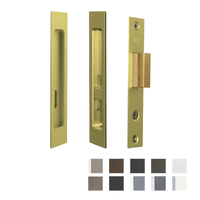 Halliday & Baillie Pivot Door Privacy Set Flush Pull with Snib and Indicator 1485 - Available in Various Finishes