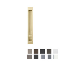 Halliday & Baillie 1490 Pivot Door Privacy Set Flush Pull with Snib and Indicator - Available in Various Finishes