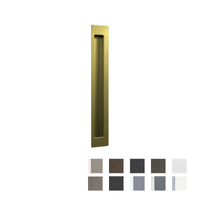 Halliday & Baillie Large Offset Flush Pull - Available in Various Finishes