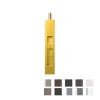 Halliday & Baillie Round Throw Flush Bolt - Available in Various Finishes