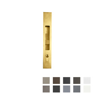 Halliday & Baillie 1830 Round Throw Locking Flush Bolt 265mm - Available in Various Finishes