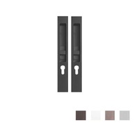 Halliday & Baillie 640 Narrow Sliding Door Lock Key & Snib Both Sides 33mm - Available in Various Finishes