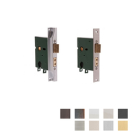 Jacksons Euro Cylinder Mortice Lock - Available in Various Finishes and Sizes