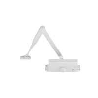 Freeline by JNF Hydraulic overhead door closer with standard arm WHITE RAL 9016 ML.21.550.W