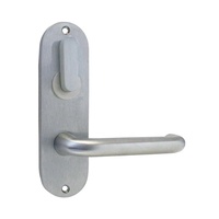 Kaba 100 Series Plate w/ Ambulant Turn & 25 Lever Satin Chrome Plate 113VDA25SCP