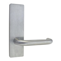 *WSL DISCONTINUED* Kaba Door Handle 600 Series Plate w/ 25 Lever Satin Chrome Plate 602C-25SCP