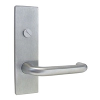 Kaba 600 Series Plate w/ Emergency Turn & 25 Lever Satin Chrome Plate 603C25SCP 