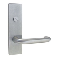 ***WSL Discontinued***Kaba 600 Series Plate w/ Emergency Turn & 25 Lever Satin Chrome Plate 603C25SCP 