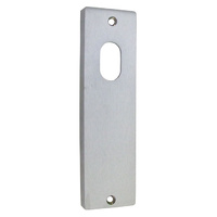***WHILE SUPPLY LAST***Kaba 600 Plate with Cylinder Hole Satin Chrome 604VSCP