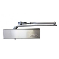 Kaba Door Closer 9024SIL Fire Rated Commercial Grade Back Check Silver-Standard Arm
