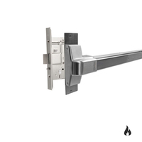 Kaba Exit Only Mortice Lock Fire Rated Satin Stainless Steel 1060mm ED22MFSSS 