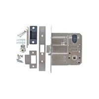 Kaba Mortice Door Lock MS2902 MULTI FUNCTION PRIMARY LOCK SSS 95mm Extended Backset Satin Chrome