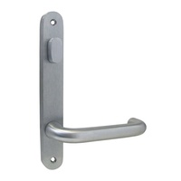 Kaba N100 Narrow Style Plate w/ Turn & 25 Lever Satin Chrome Plate N113V25SCP