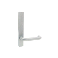 Kaba Door Handle N600 Narrow Style Plate w/ 25 Lever Satin Chrome Plate N602C25SCP