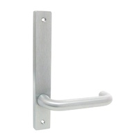 Kaba Door Handle N600 Narrow Style Plate w/ 25 Lever Satin Chrome Plate N602V25SCP 