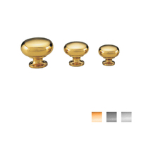 Kethy Cabinet Knob BK32 BK Series Mushroom Solid Brass