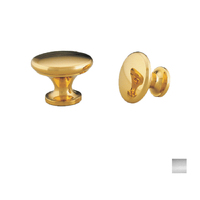 Kethy Cabinet Knob BK34 BK Series Button Solid Brass