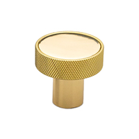 Kethy Bugle Knob 32mm Diameter Polished Brass Gloss E.D. BK47/32-BRGED#7