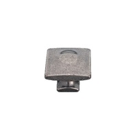 Kethy Cabinet Knob HT207 Hampton Square 30mm Die-cast Zinc