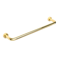 Kethy Lounge Rounded D Pull Handle 128mm CTC Polished Brass Gloss L795/128-BRG