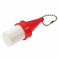 Lucky Line Key Ring Buoy LUL92112 Floating Holder Red High Visibility