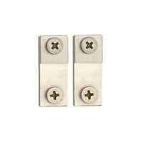 Vinco Dual Fix Clips Mount Block Tabs 32x13mm Pair For Aluminum Doors MBDFC3213