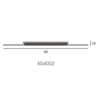 Kilargo KG4002 High Performance Selfadhesive Intumescent Fire Seal 3000mm Silver