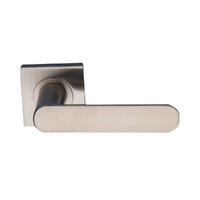 KR Lucas BlueSpec Broad Door Handle Lever on Square Concealed Rose 2022/2000SS