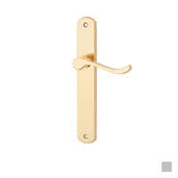 KR Lucas Pavtom Door Lever Handle on Seri Long Plate Passage