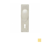 Pavtom Oval Knob on Rectangular Short Plate 150x42mm 7507/1