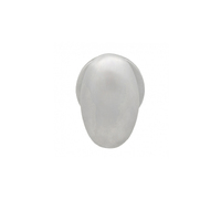KR Lucas Pavtom Oval Door Knob Handle Concealed Fix 50mm Satin Chrome 7507/9 SC