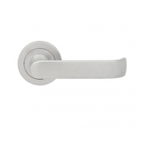 Pavtom Door Handle Wide Lever on Concealed Rose Satin Chrome 52mm 7709SC 