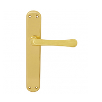 Pavtom Door Handle Milena Lever Latch Polished Brass 245x40mm 8100PB 