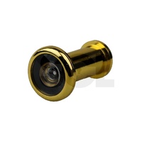 RiteFit Door Viewer 180 Degree Fire Rated Polished Brass 34045PB 