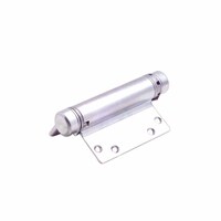 HFH Door Hinge 4160-103 Single Action Hold Closed 100mm Polished Chrome Pair
