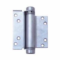 HFH Door Hinge 4165-104 Single Reverse Action Hold Open 100mm Satin Chrome Pair