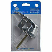 Lock Focus AR/HL8P Lever Handle 8mm Square Drive Chrome Plated Display Pack