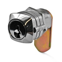 Carbine Cam Lock C4CL-KD-30 28mm C4 Wafer Keyed To Differ Polished Chrome