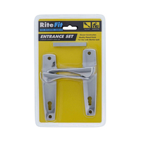 RiteFit Entrance Lever Set Furniture Polished Chrome FLCP