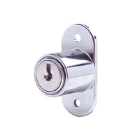 Firstlock Push Lock LPLKA To Suit Cabinet Furniture Locking w/ Removable Barrel