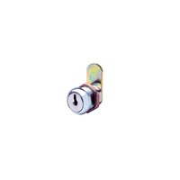 Firstlock Cabinet Cam Lock Round Face 19mm Keyed to Differ Chrome Plate NX19RKD
